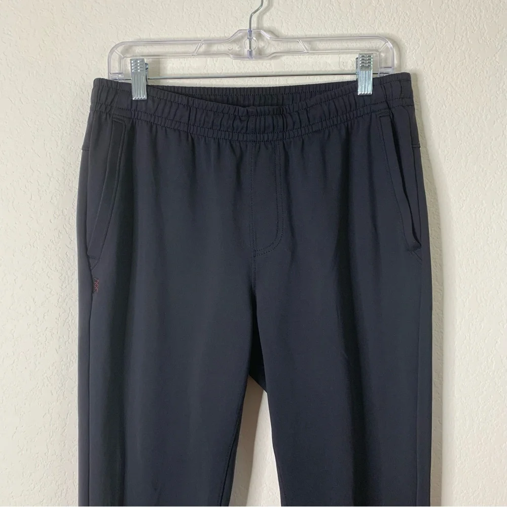 Rhône Mens black valspar drawstring joggers medium - Picture 3 of 12
